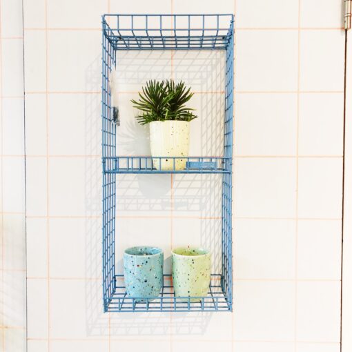 GRIDS SHELF SMALL LIGHT BLUE - 4