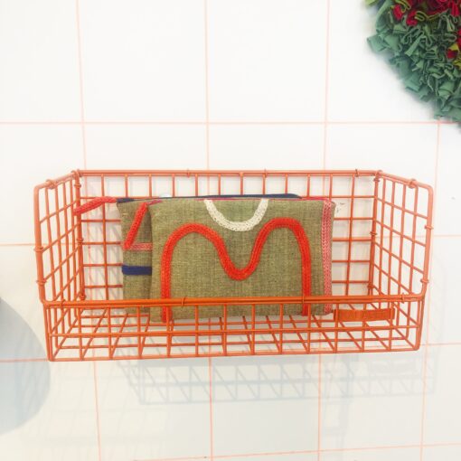 WIRE SHELF ORANGE, MEDIUM - 3